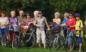 Wycieczka rowerowa z seniorami